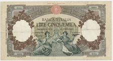 ITALIEN Banknote 5000 Lire 4.5.1959 ss