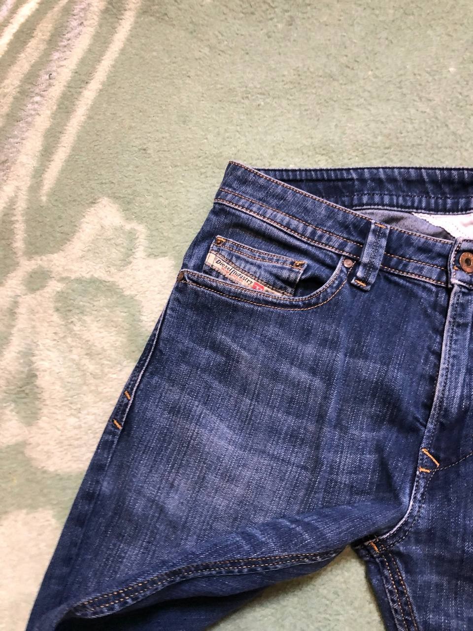 DIESEL Industry Men's Thavar Slim Skinny Jeans Dark Wash W32 L32 thumbnail 8