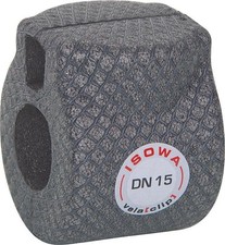 Isowa valvola a sfera a battente vela (clip) con apertura DN25