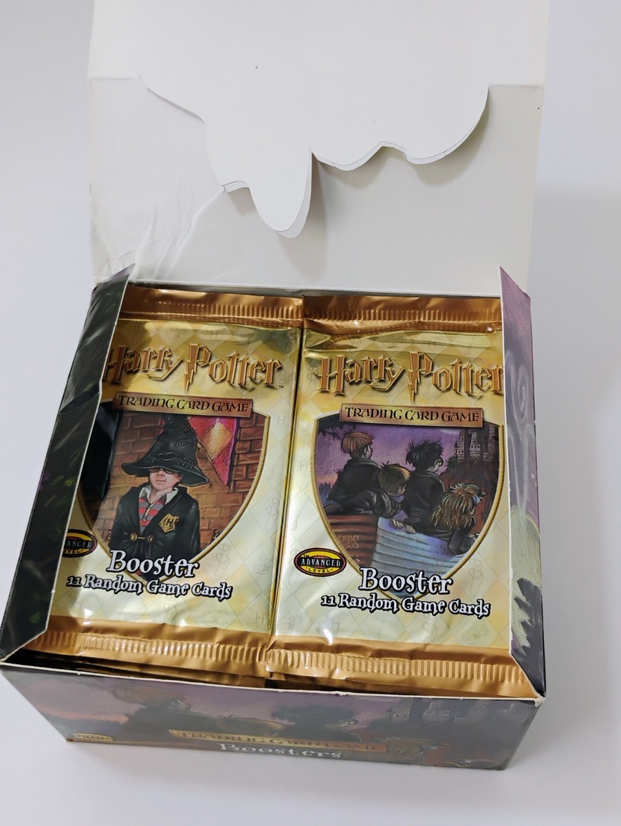 Harry Potter Trading Card Game Base Set Booster Box 2001 WotC OPEN BOX Harry Potter Trading Card Game Base Set Booster Box 2001 WotC OPEN BOX