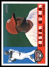 Cristian Guzman 2009 Topps Heritage #548 Nationals MLB READ FREE SHIPPING