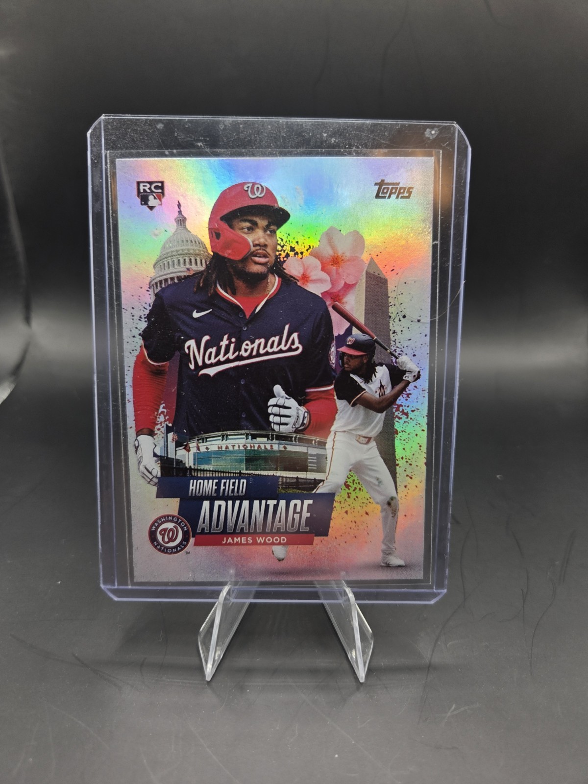 2025 Topps Series 1 - Home Field Advantage James Wood #HA-9 (RC)
