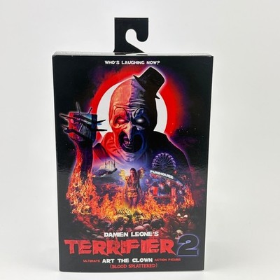 NECA Terrifier 2 Ultimate Art the Clown Blood Splattered Action Figure Horror