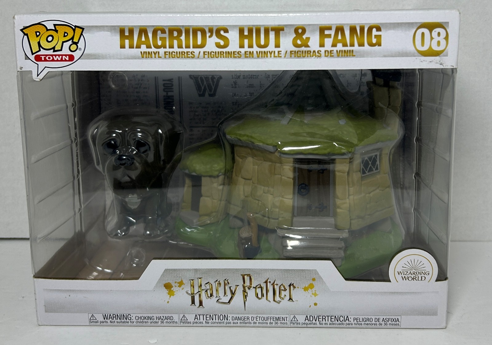 Funko Pop! Town Harry Potter Hagrid's Hut with Fang #08 Wizarding World