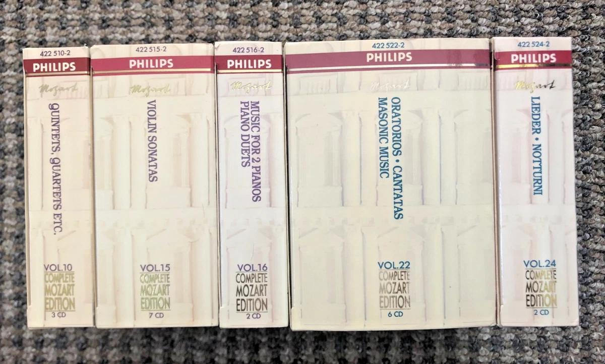 Phillips Complete Mozart Edition for sale | eBay