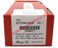 New Open Box BECKHOFF EP3184-0002 PLC module