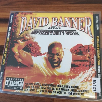 DAVID BANNER mta2: baptized in dirty water UML GERMANY VG+/EX (CD Album)