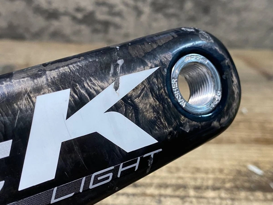 FSA SL-K LIGHT SRAM 10-Speed ​​Chainring Carbon Crankset 6.79in 50/34T BB 1.18in - Image 4 of 4