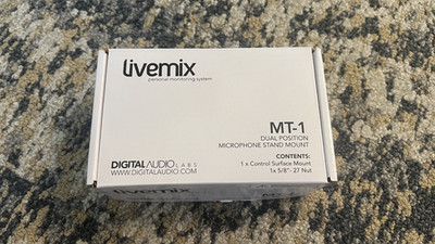 Livemix MT-1 Dual-Position Mount for CS Personal Monitor Mixers