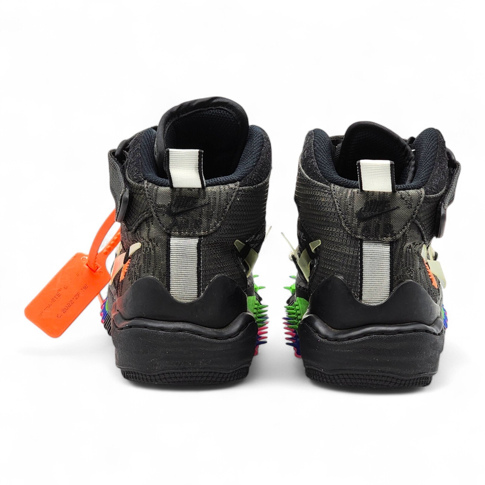 OFF WHITE X NIKE Nike x Off White Air Force 1 Mid SP Graffiti DO6290 001 EU 40 US 7 usate