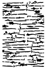 Really Great Stencils, Distressed Stripes, 5x8", Background, Worn, Grunge, Lines