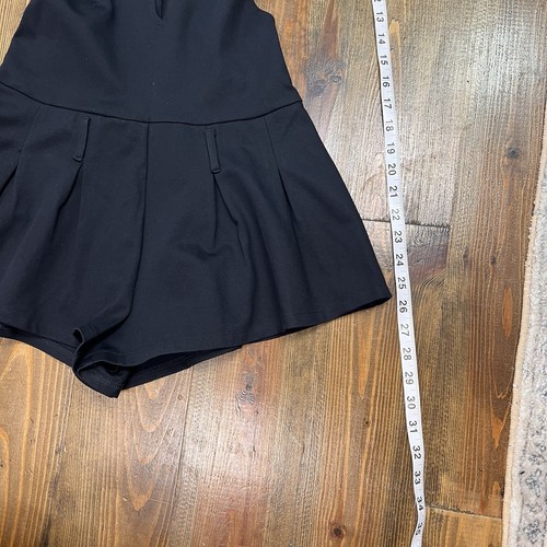 Free People Stassi Pleated Romper Black NWOT Size Xsmall - Picture 6 of 8
