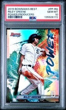 2019 Bowman's Best RILEY GREENE Power Producers RC #PP-RG PSA 10........Low Pop