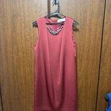 Rosso Red Beaded Dress