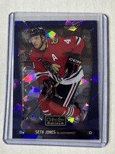 2024-25 OPC Platinum Hockey Seth Jones Blue Fragments /125 Chicago Blackhawks
