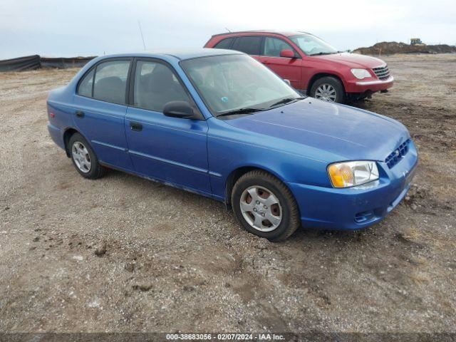 Starter Motor Thru 3/15/01 Fits 95-01 ACCENT 390356