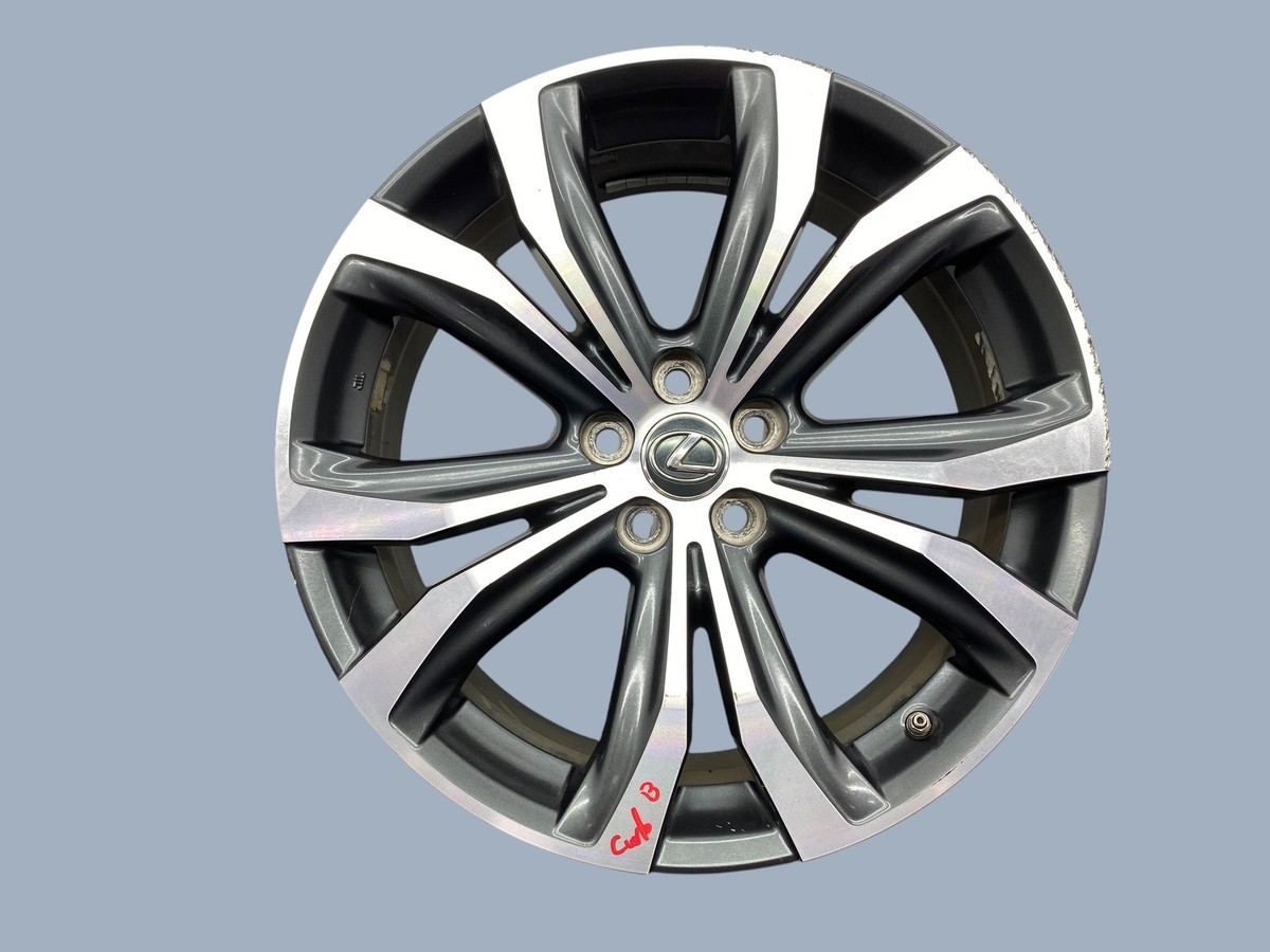 2016-2019 LEXUS RX 350 20X8 10 V SPOKE WHEEL RIM W/ CENTER CAP