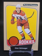 2024-25 Parkhurst Champions Olen Zellweger Rookie Jersey #274