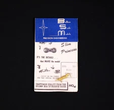 Balboa Scale Models HO Scale Brake Cylinder, Brass Detail Part # 1005