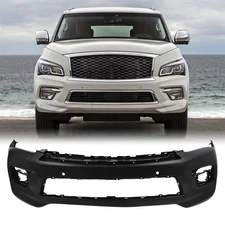 New Bumper Cover Fascia Front For Infiniti QX80 2015-2017 IN1000269 620225ZA0H