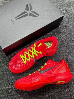 FV4921-600 New Nike Kobe 6 Protro ''Reverse Grinch'' Men s Running Shoes