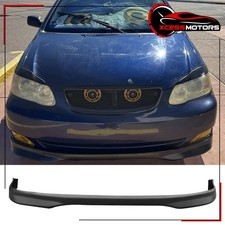 Fits 05-06 Toyota Corolla Type R Front Bumper Lip Spoiler Splitter Unpainted Pp