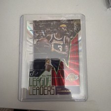 2020-21 Donruss Wilt Chamberlain All-Time League Leaders Red Laser /99 Lakers