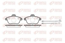 REMSA Bremsbeläge Satz Vorne Bremsklötze für RENAULT CLIO II (BB0/1/2, CB0/1/2)