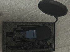 TONOR TC-777 USB Condenser Microphone Black with Adjustable Stand and Pop Filter