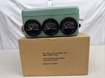 NUCLEAR-CHICAGO CORP.  SIMULATOR ASSEMBLY FOR CDV-781 AERIAL SURVEY METER