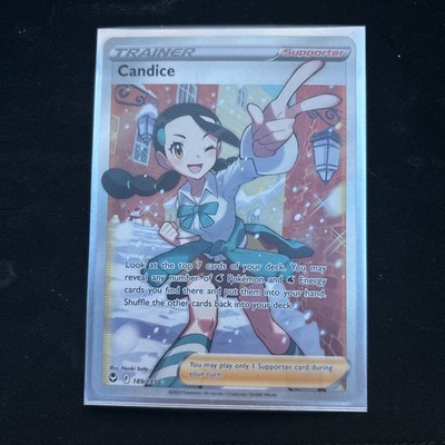 Candice Full Art 189/195 SWSH12: Sword & Shield - Silver Tempest Holo Ultra Rare