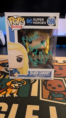 Funko Pop! DC Superheroes Arrow Black Canary signiert Katie Cassidy SWAU COA #266