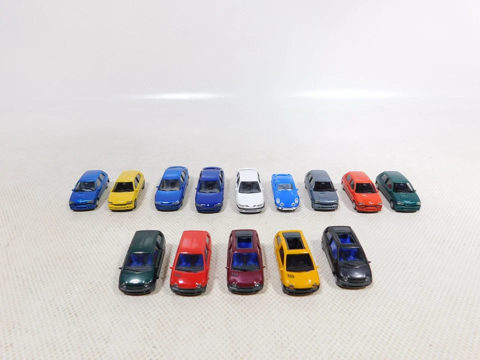 Herpa 1:87 H0 14X Modello Renault Clio 16V Twingo Laguna Alpine SG/MINT #EI69-1 - Immagine 4 di 4