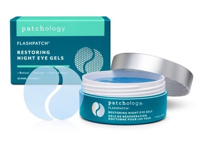 FlashPatch Restoring Night Eye Patches with Retinol, Squalane & Peptides   Hy...