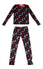 Spider-Man Boys Cuddl Duds Base Layer Set Large Black Red Comics Warm Underwear