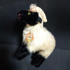 Steiff Snucki Vintage Goat Mount Sheep Soft Toy 11cm Rare Collectible