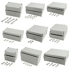 Various Sizes Dustproof IP65 Junction Box Electric Project DIY Case Enclosure