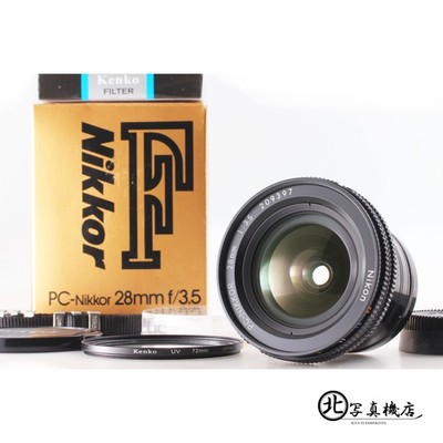 [Unused w/BOX] Nikon PC Nikkor 28mm f/3.5 MF Shift Lens For F F2 From JAPAN