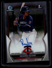 2023 Bowman Chrome #CPA-RO Ricardo Olivar Prospect Autographs