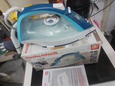 Image of Morphy Richards Steam Iron 2400W Crystal Clear Ceramic Soleplate  300300