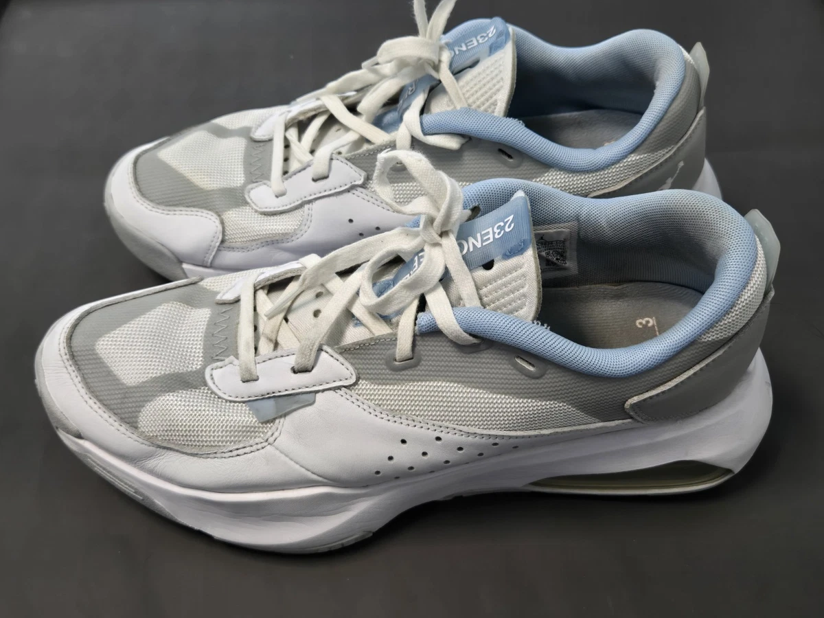 Men’s Jordan air 200E in white and baby blue! NEW Amazon.com | Nike Air Jordan 200E GS Trainers Shoes, White  main image 4