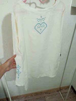Women Helen-A Blouse White Linen 38 / M / 46