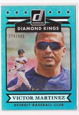 2015 Panini Donruss - Diamond Kings Victor Martinez #10 Stat Line Season /400