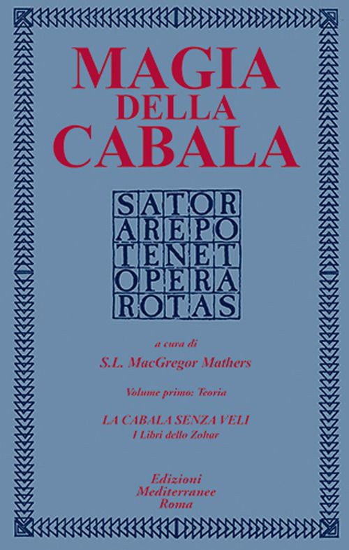 Libri McGregor Mathers S. L. - Magia Della Cabala #01