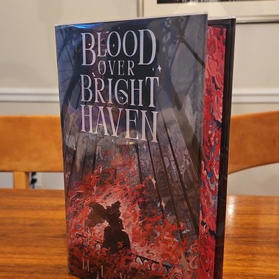 Blood Over Bright Haven by M. L. Wang (Broken Binding Edition) Signed & Stamped