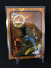 2025 Topps Chrome Marvel #86 WONG Orange Refractor /25