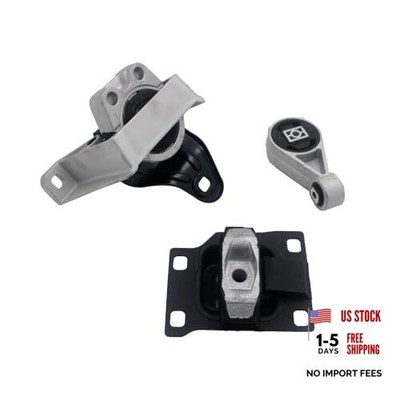 3PCS Engine Motor & Transmission 2005-2007 Focus/10-13 Transit Connect 2.0L