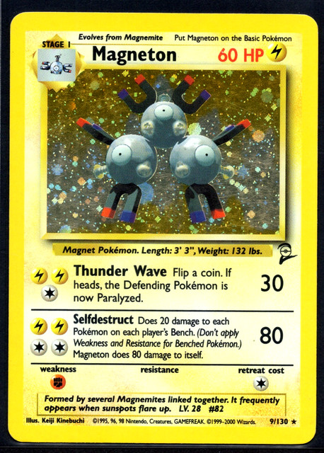 Magneton #9 (Base Set 2)