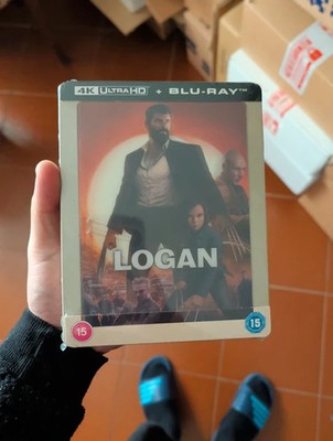 Logan Steelbook 4k Uhd Blu-Ray Zavvi Lenticolar Marvel