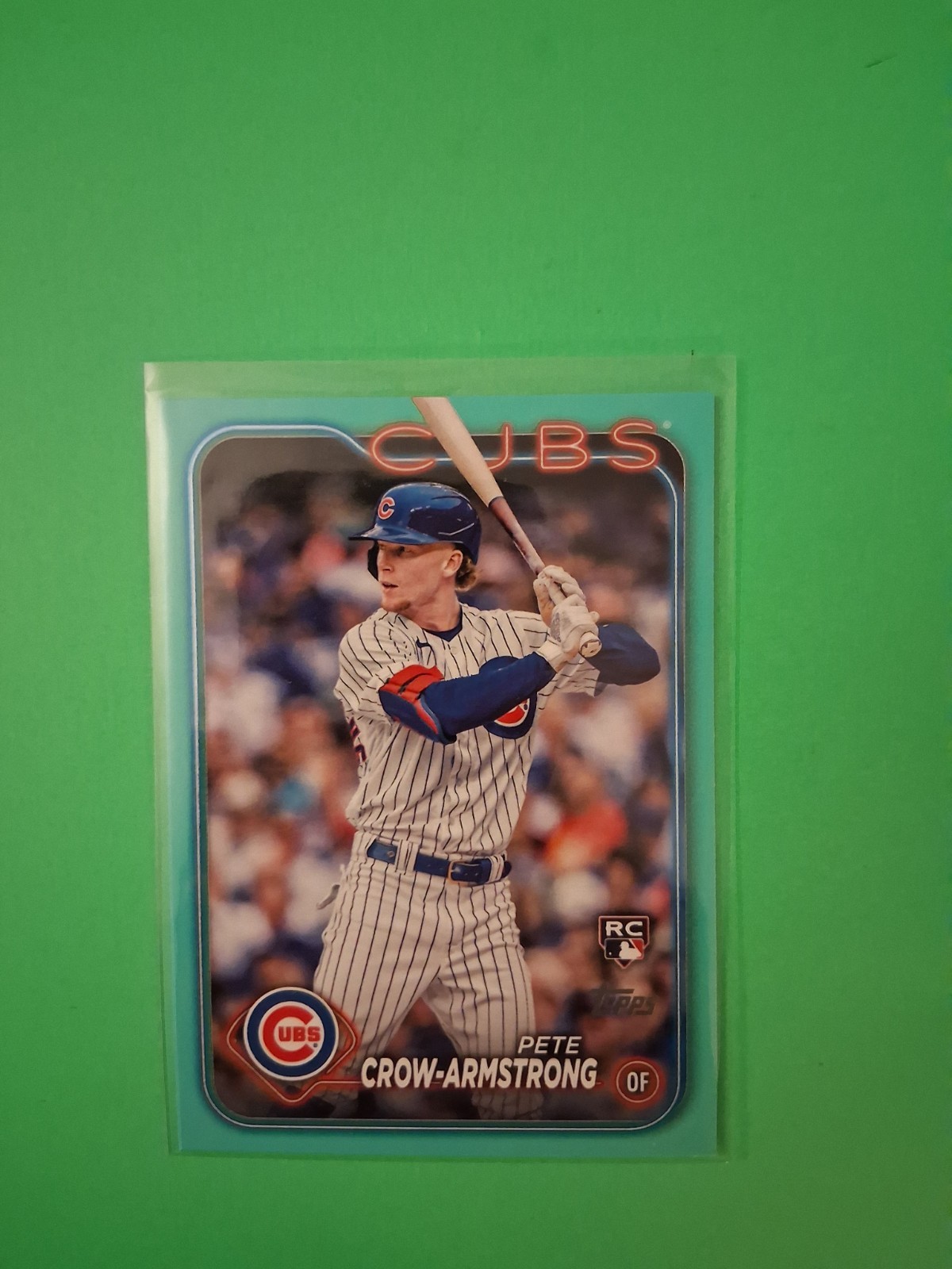 2024 Topps Series 2 - Pete Crow-Armstrong #407 Aqua (RC)